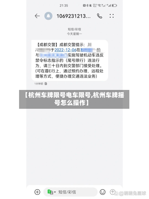 【杭州车牌限号电车限号,杭州车牌摇号怎么操作】-第2张图片
