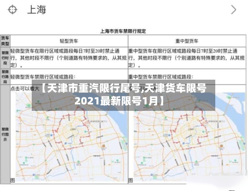 【天津市重汽限行尾号,天津货车限号2021最新限号1月】-第3张图片