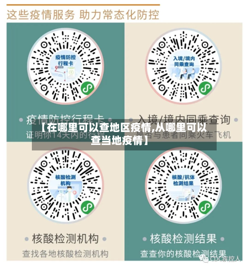 【在哪里可以查地区疫情,从哪里可以查当地疫情】