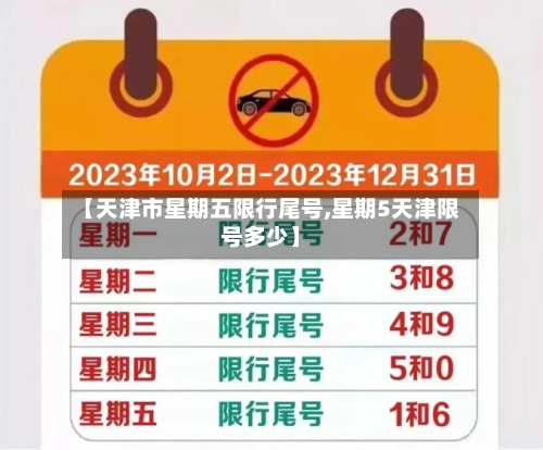 【天津市星期五限行尾号,星期5天津限号多少】-第2张图片