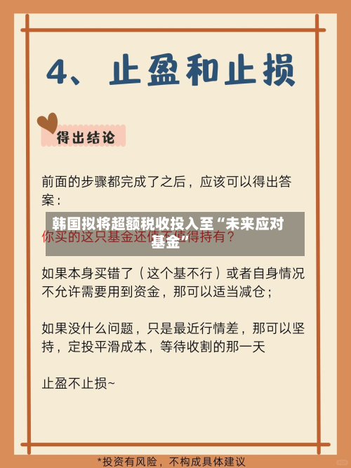 韩国拟将超额税收投入至“未来应对基金”-第2张图片