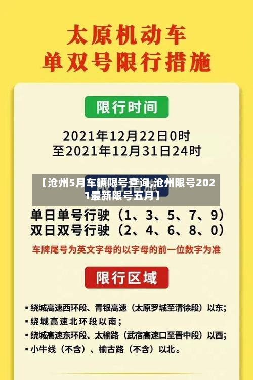 【沧州5月车辆限号查询,沧州限号2021最新限号五月】-第2张图片