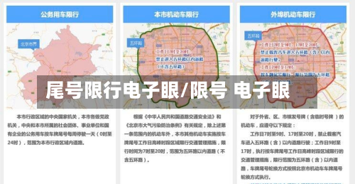 尾号限行电子眼/限号 电子眼-第2张图片