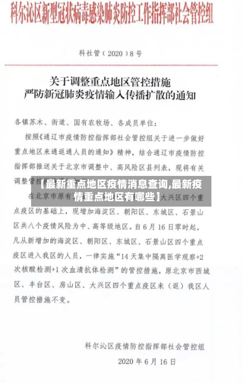 【最新重点地区疫情消息查询,最新疫情重点地区有哪些】