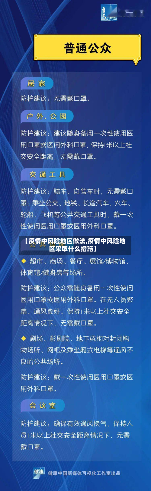 【疫情中风险地区做法,疫情中风险地区采取什么措施】