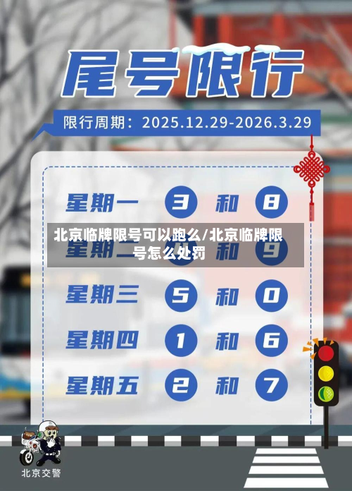 北京临牌限号可以跑么/北京临牌限号怎么处罚