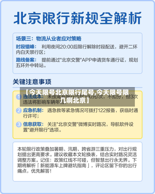 【今天限号北京限行尾号,今天限号限几啊北京】-第2张图片