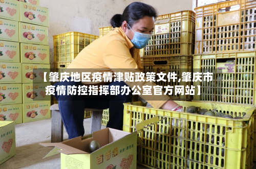 【肇庆地区疫情津贴政策文件,肇庆市疫情防控指挥部办公室官方网站】-第2张图片