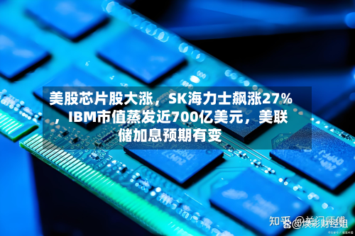 美股芯片股大涨，SK海力士飙涨27%，IBM市值蒸发近700亿美元	，美联储加息预期有变-第2张图片