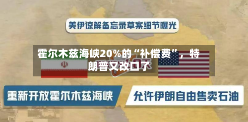 霍尔木兹海峡20%的“补偿费”	，特朗普又改口了-第3张图片