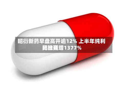 昭衍新药早盘高开逾12% 上半年纯利比较高同比预增1377%-第2张图片