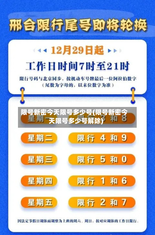 限号新密今天限号多少号(限号新密今天限号多少号解除)-第2张图片