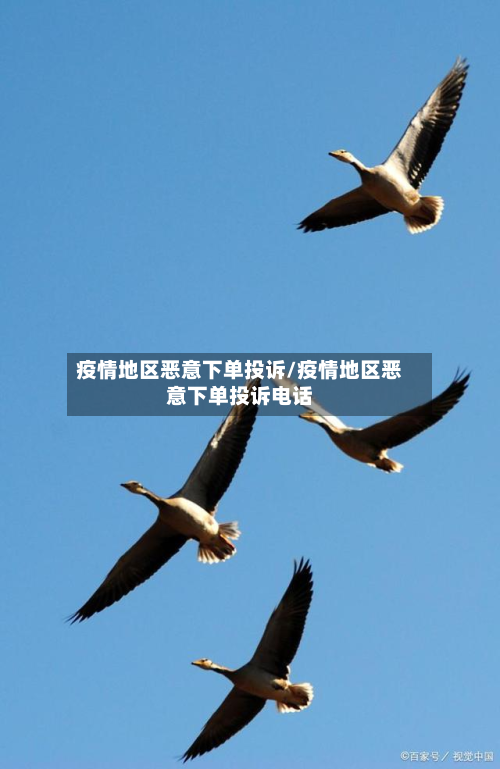 疫情地区恶意下单投诉/疫情地区恶意下单投诉电话-第2张图片
