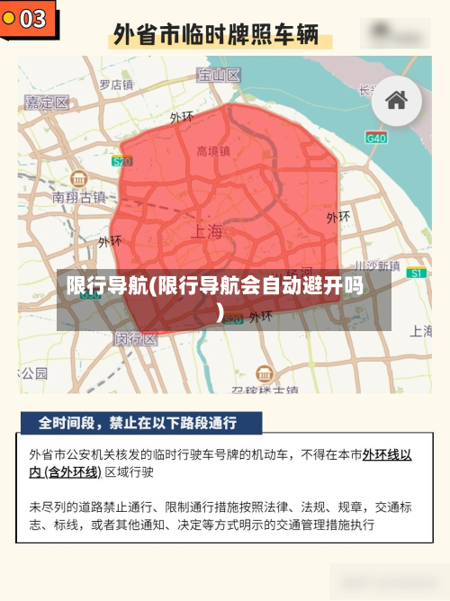 限行导航(限行导航会自动避开吗)-第2张图片