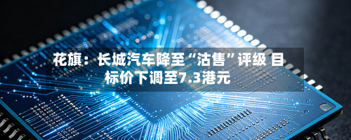 花旗：长城汽车降至“沽售	”评级 目标价下调至7.3港元-第1张图片