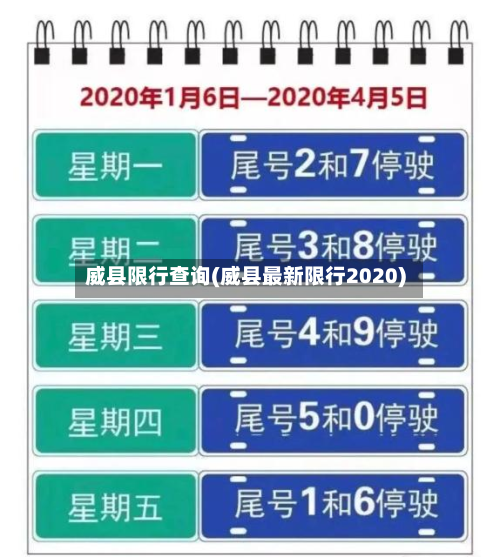 威县限行查询(威县最新限行2020)