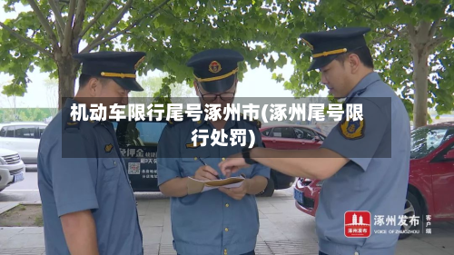 机动车限行尾号涿州市(涿州尾号限行处罚)-第3张图片