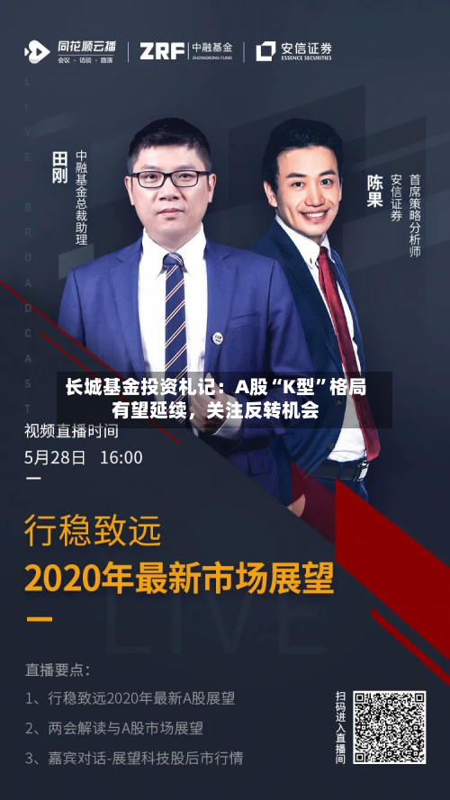长城基金投资札记：A股“K型”格局有望延续，关注反转机会