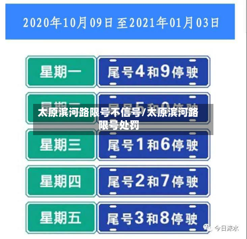 太原滨河路限号不信号/太原滨河路限号处罚-第2张图片