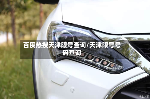 百度热搜天津限号查询/天津限号号码查询-第3张图片