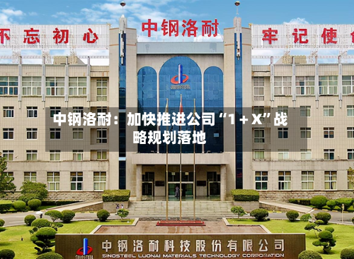 中钢洛耐：加快推进公司“1＋X”战略规划落地