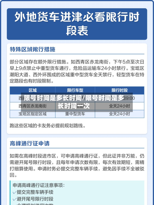 限号时间是多长时间/限号时间是多长时间一次