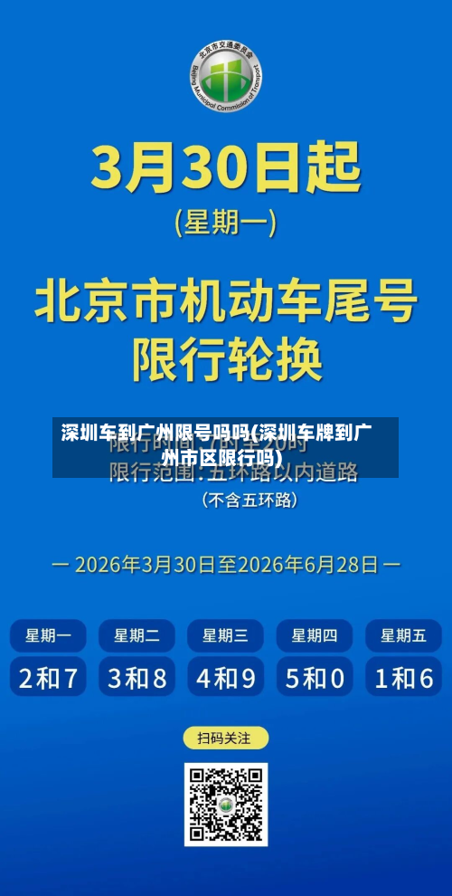深圳车到广州限号吗吗(深圳车牌到广州市区限行吗)