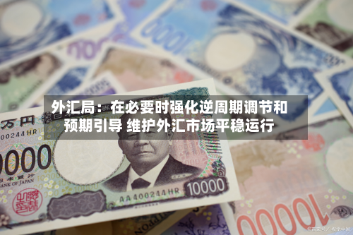 外汇局：在必要时强化逆周期调节和预期引导 维护外汇市场平稳运行