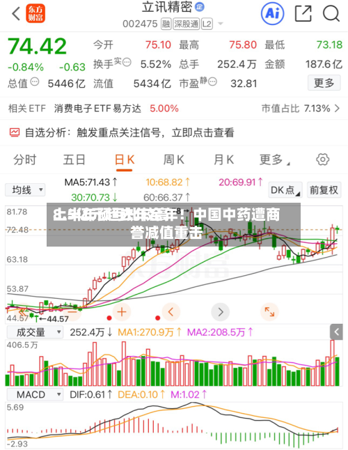 上半年预亏比较高8.5亿元超去年全年！中国中药遭商誉减值重击-第3张图片