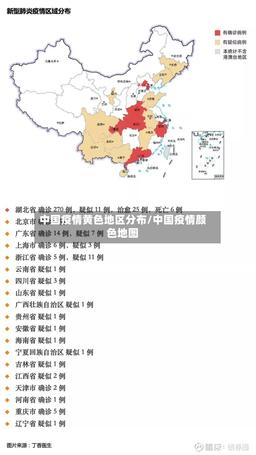中国疫情黄色地区分布/中国疫情颜色地图-第2张图片