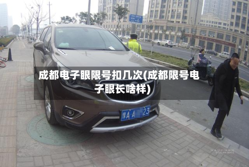 成都电子眼限号扣几次(成都限号电子眼长啥样)-第3张图片