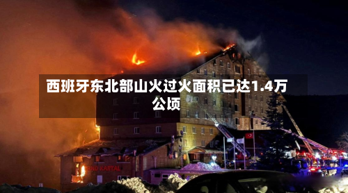 西班牙东北部山火过火面积已达1.4万公顷