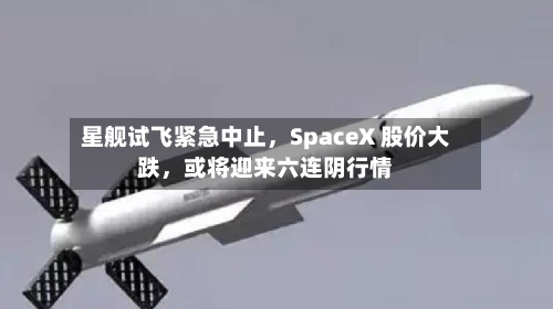 星舰试飞紧急中止	，SpaceX 股价大跌，或将迎来六连阴行情-第2张图片