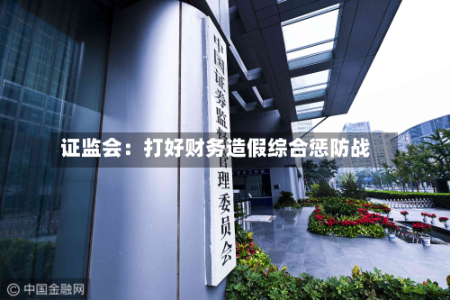 证监会：打好财务造假综合惩防战-第2张图片