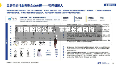 慧辰股份公告，董事长被刑拘！-第3张图片