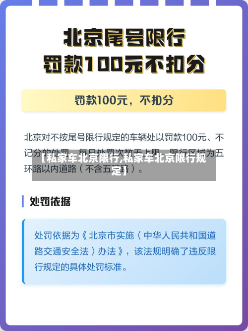 【私家车北京限行,私家车北京限行规定】-第2张图片