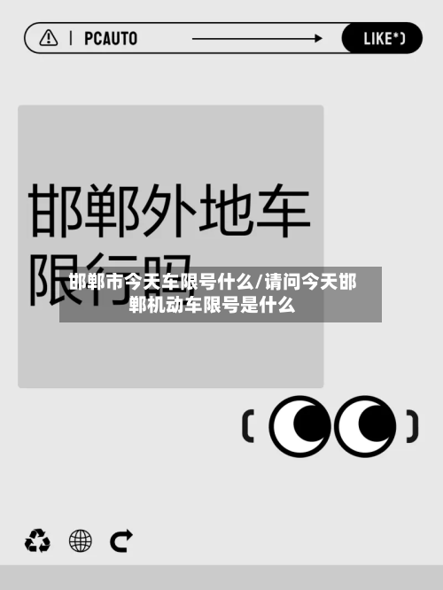 邯郸市今天车限号什么/请问今天邯郸机动车限号是什么