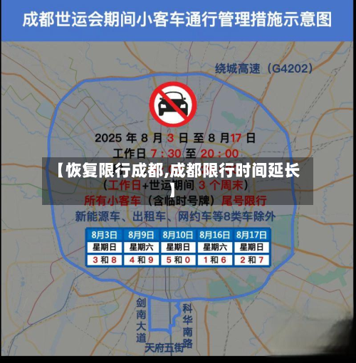 【恢复限行成都,成都限行时间延长】