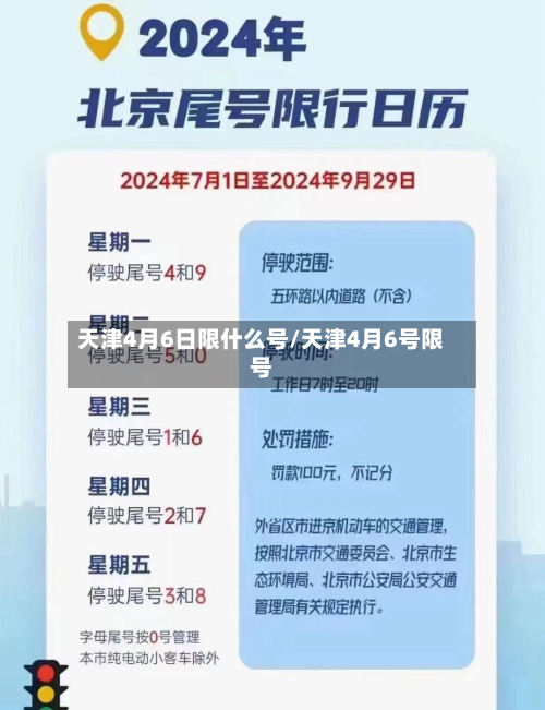 天津4月6日限什么号/天津4月6号限号-第3张图片