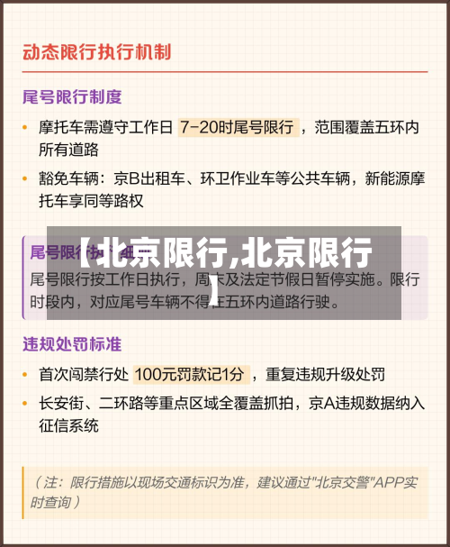 【北京限行,北京限行】