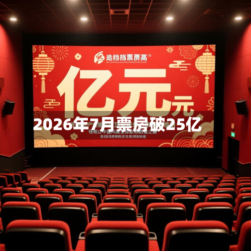 2026年7月票房破25亿