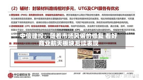 中信建投：随着市场风偏的修复 看好商业航天板块后续表现-第2张图片