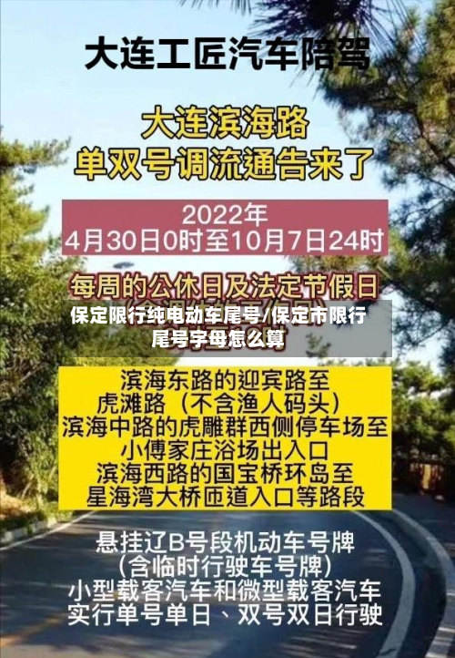 保定限行纯电动车尾号/保定市限行尾号字母怎么算