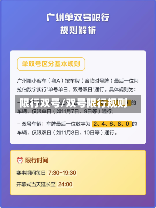 限行双号/双号限行规则-第2张图片