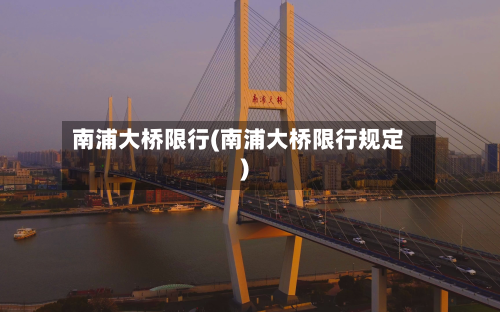 南浦大桥限行(南浦大桥限行规定)