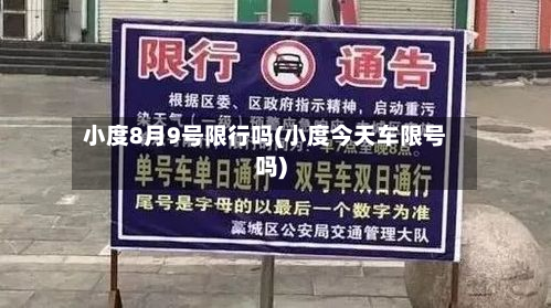 小度8月9号限行吗(小度今天车限号吗)-第3张图片