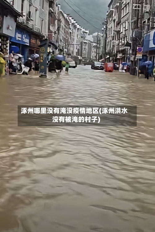 涿州哪里没有淹没疫情地区(涿州洪水没有被淹的村子)-第2张图片
