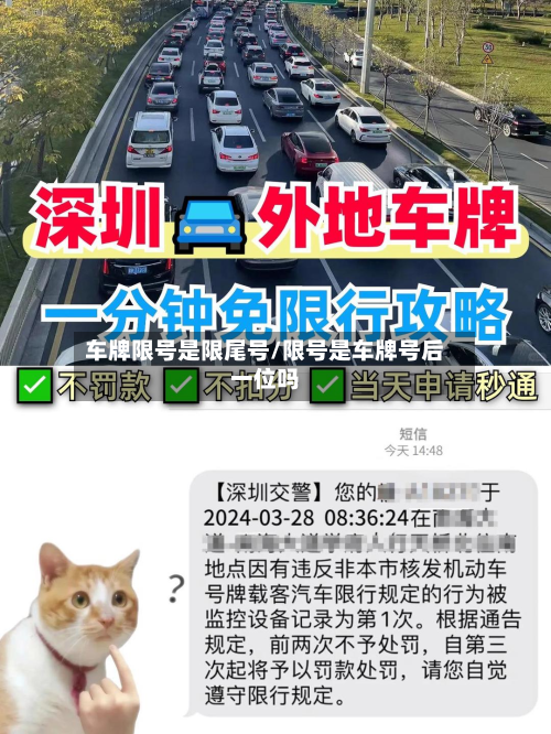 车牌限号是限尾号/限号是车牌号后一位吗