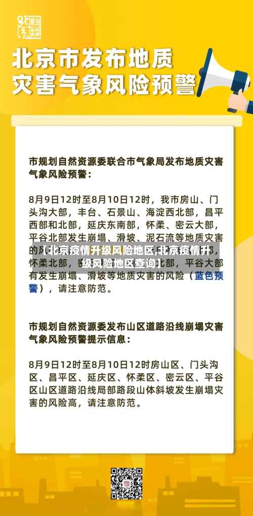 【北京疫情升级风险地区,北京疫情升级风险地区查询】