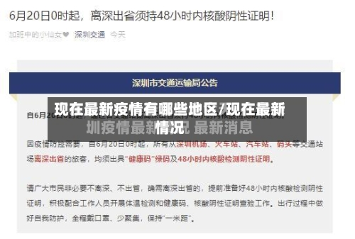 现在最新疫情有哪些地区/现在最新情况-第2张图片